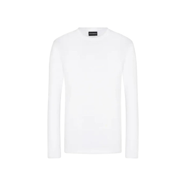 Emporio Armani T-shirt T-shirt Uomo minimal dal fit aderente S A25 - EMPORIO ARMANI8N1TE91JUVZ - 0100 - S - Francavilla Moda